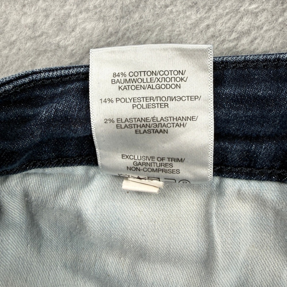 Silver Jeans Mens 32x28 Blue Zac Relaxed Fit Straight Leg Cowboy Western Work - Picture 10 of 11